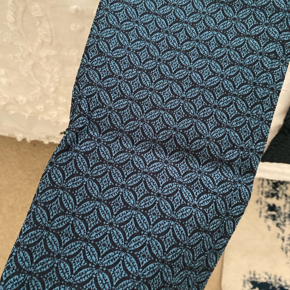 Cropped patterned work pants - Picture 3 of 3